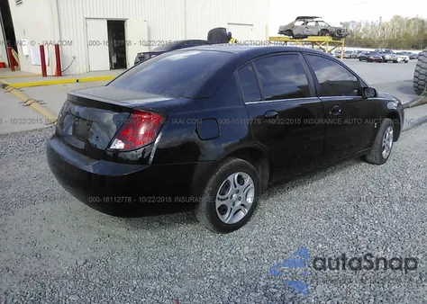 2004 Saturn Ion Level 2 from USA, damaged, VIN 1G8AJ52F74Z160193